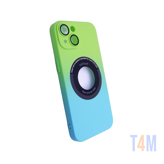 Magnetic Case with Camera Lens for Apple iPhone 13 Green